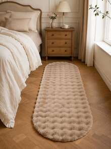 Soft Fluffy Faux Fur Rug, Suitable For Bedroom, Living Room, Room Decor, Plush Bedroom Rug, Washable, Non-Slip, Cute Rug, Living Room Rug, Bedroom Rug, Bedside Rug, Faux Fur Rug, Decorative Rug, Bedroom Decor, Long Pile Rug, Home Decor, Autumn Home Decor, Room Decor - Camel - View 2