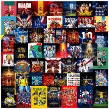 FIFA Panini 50pcs 2026 World Cup Football Stickers, Football Stars, National Teams, Trophies And Poster Style Designs, Suitable For Scrapbooking And Football Fans - Multicolor - View 2