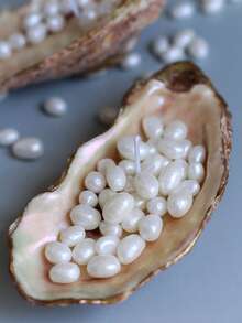 1PC Pearl-Shaped Silicone Mold, Creative DIY Ocean-Style Pearl Wax Bead Mold, Epoxy Resin Mold For Home Decor & Gift Making, Handicrafts Casting Molds, Art Decorations Plaster Mould, Aromatherapy Candle Mold - 01-straight-eared Rabbit Tray Silicone Mold - View 11