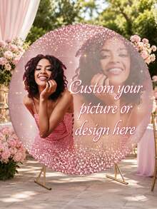 Custom Arch Cover, Suitable For Weddings, Birthdays, Graduations - Elastic Dome Arch Canopy, Customizable, Suitable For Parties, Photo Backdrops, Baby Showers - Arch Cover, Used For Various Celebration Ceremonies - Multicolor - View 2