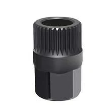 33-Tooth Hex Alternator Decoupler Pulley Removal Tool, V-Belt Free Wheel Tool, Suitable For Audi, Passat, Golf, Volvo, - Engine Pulley Remover - View 10