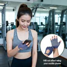 Yoga Gloves, Non-Slip Fingerless Pilates Gloves Breathable Workout Gloves, Suitable For Most Women And Men - A - View 10