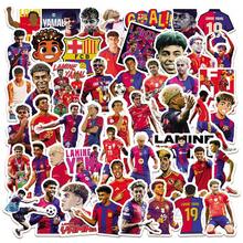 FIFA 50pcs Lamine Yamal Football Stickers, Jersey #19, Match Action, Celebration & Player Graphics, Suitable For Scrapbooks, Journals And Football Fans - Multicolor - View 1