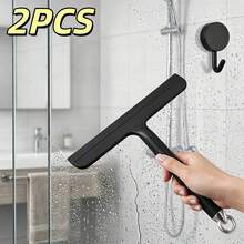 Premium Shower Squeegee, Glass Shower Door Water Remover, Quick Drying Bathroom Cleaning Tool, Window And Mirror Cleaning Tool, Shower Squeegee, Glass Cleaner, Bathroom, Water Remover, Streak-Free, Window Cleaning, Home Tool - Multicolor - View 1