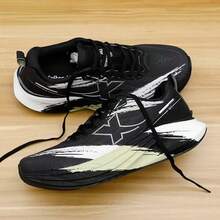 XTEP Shadow Engine 5.0 Men's New Mesh Breathable Cushioning Responsive Running Shoes - Black and White/green - View 8