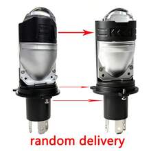 Heyword 1pc/2pcs H4 Lens Universal LED Headlight, Suitable For Cars And Motorcycles, Fish Eye Light, High/Low Beam, 12-24V - 6000K Cold White - View 7