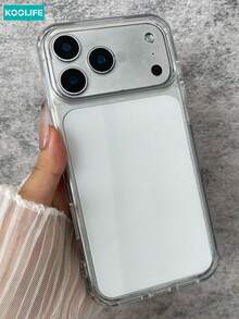 KOOLIFE 2‑In‑1 Clear Shockproof Phone Case With Removable Suction Cup Kickstand Hands‑Free Holder Compatible With Iphone 18 Pro Max,17,17Pro Max,16Pro,15Pro Max,13pro,15,14,14Pro,13 - Transparent + Light Green - View 5