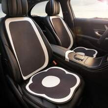 1pc Breathable Mesh Car Seat Back Cushion - Style a - View 5
