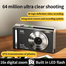 Portable Digital Camera 2.8-Inch Screen AF Auto Focus 21MP 4K Video Recording 16x Digital Zoom Selfie Camera With Fill Light Face Detection Beauty Function - View 3