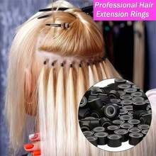 1000pcs Micro Silicone Rings - 5mm Micro Connector Rings For Secure Hair Extensions, Professional Silicone Hair Beads, Suitable For DIY Hairstyles, Braiding Hair Extensions, Feather Hair Extensions, Hairdresser Supplies - Multiple Specifications - View 2