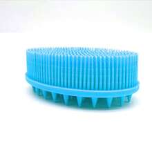 1pc Silicone Body Brush, Exfoliating Body Brush, Suitable For Shower, Rich Lather, Durable And Long-Lasting, Soft, Suitable For Shower And Bath Skincare Routine - A - View 9