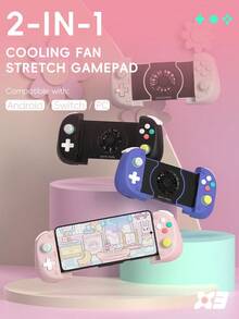 DATA FROG X3 Wireless Compatible With Android Game Controller For Sam Sun G Galaxy For Mobile - White - View 4