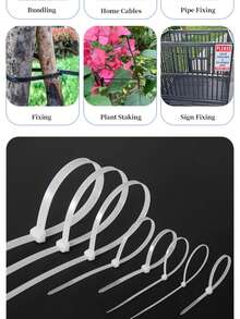 Nylon Cable Tie, Self-Locking Zip Tie, Multiple Sizes Available - Self-locking Nylon Cable Ties - View 8