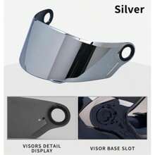 Viseira Capacete Ls2 Ff358 / Fw3 Gt Mormaii Cromada Espelhada Fechado - Viseira Cromada Espelhada - Visão 8