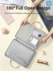 HP Laptop Bag 14-Inch 16-Inch Handbag Suitable For Apple MacBook Air Lenovo Xiaoxin Mate 11-Inch 13/15.6-Inch 2026 New Computer Protective Sleeve - View 2