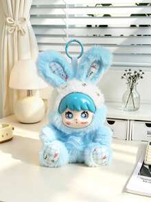 Cute Small Plush Rabbit Doll, Mini Plush Rabbit Doll Pendant, Birthday Gift Christmas Decoration Halloween (Internal Material Is Hard Non-Plush Filling) - Multicolor - View 5