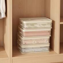 1/3pcs Foldable Bed Sheet Storage Bags With Sturdy Zipper | Large Capacity Storage Bags For Blankets, Bedding, Duvets, Suitable For Closets And Cabinets | Space-Saving Fabric Organizer Bags For Home Under-Bed Storage And Dust Protection - Multicolor - View 4