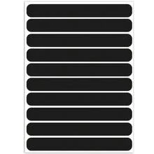 High Visibility Reflective Bicycle Sticker Tape, Enhanced Night Visibility Decals, Suitable For Bicycles, Motorcycles And More, Weather-Resistant Fluorescent Warning Strips, Bicycle Accessories, Outdoor Night Riding Gear, Self-Adhesive Decals - Black - View 7
