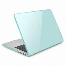 1pc Laptop Protective Case, Compatible With Macbook Air 13 Inch, 13 Inch Hard PC Transparent Green 2026 M5, Compatible With Macbook Pro 16 Inch Protective Case Pro 14 M4 M3 M2 M1, Air 13.6 (2022-2026) Protective Case Pro 13 2016-2022, Shockproof, Birthday Gift, Back To School Gift - View 13