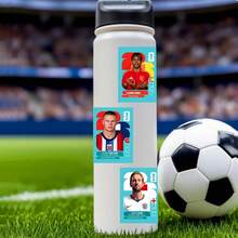Panini FIFA 50張足球球員貼紙，混款足球之星肖像與國家隊卡片設計，適用於剪貼簿、手帳與足球迷 - 彩色 - 查看 7