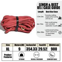 KEEPLIVE Thickened Waterproof PVC Dog Leash, Easy To Clean, Suitable For Recall Training And Outdoor Play, Fits Small And Medium Dogs: Maltese, Yorkshire Terrier, Bichon Frise, Papillon, Pomeranian, Chihuahua, Toy Poodle, Pug, French Bulldog - Multicolor - View 11