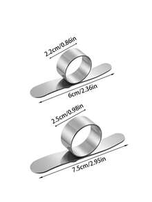 Stainless Steel Orange Peeler, Finger Ring Citrus Peeler, Grapefruit Peeler, Peeling Tool, Suitable For Various Fruits, Orange, Citrus, Lemon, Pomelo, Dragon Fruit, Etc., Suitable For Home, Kitchen, Restaurant, Bakery, Cake Shop, Fruit Store - Multicolor - View 7