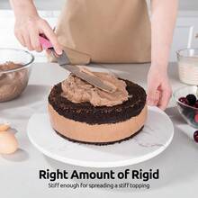 134pcs Cake Decorating Tools, Includes 11-Inch Cake Turntable, 110pcs 9.8-Inch Thickened Piping Bags, 12pcs Piping Tips, Cake Spatula And Other Piping Tools, Suitable For Home Baking, Buttercream DIY - View 6