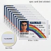 1pc McLovin Plastic ID Card - Hawaii Driver's License Style - Novelty Gag Prop, Waterproof And Compact, Suitable For Parties, Halloween, Christmas, Back To School, Also Can Be Used As A Learning Aid - Single Piece - View 14