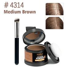 Goiple 5g Hairline Fixing Powder, Waterproof, Instant Coverage, Root Concealer, Suitable For Filling Temples, Bald Spots And Forehead, Improved Hairline Edge Concealer, Includes Mini Mirror, Sponge Puff And Hairline Brush. - Black - View 20
