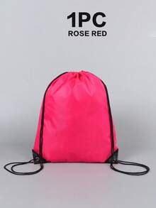 1pc/5pcs/10pcs/15pcs/20pcs Halloween Christmas Drawstring Bag, Marathon Drawstring Bag, Event Bag, Drawstring Storage Bag, Storage Bag, Sports Basketball Bag, Shoe & Clothing Storage Bag, Shopping Bag, Backpack, Sports Activity Bag - Multicolor - View 7