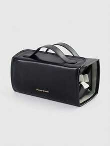 1pc Waterproof Foldable Detachable 4-In-1 Makeup Bag, Large Capacity Toiletry Bag For Women, Portable Travel Handheld Storage Bag - View 9
