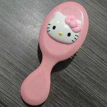 Hello Kitty Detangling Hairbrush By Sanrio - 1pc Portable Air Cushion Comb With An Adorable Cartoon Design And A Massage Feature For Effortless Styling - Multi-color - View 5