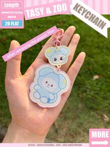 K-Pop Sk Keychain, Straykidd Keychain, IN, Know, Tasy Derivative Design, Acrylic Keychain, Cute Design, Bag Decoration/Car Key Decoration, Suitable For Family And Friends - Tasy Style - View 7