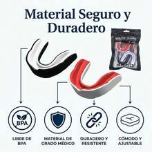 Protector Bucal KEJ KJ-HZQ Moldeable Calor Multideporte 4 Piezas Adultos - 1 - Ver 7