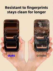 2pcs Tempered Glass Screen Protector, Compatible With IPhone 17 17e 16 15 14 13 12 11 Pro Max XR XS Max Air Mini Se2 Se3 8 7 6 Plus, No Black Border Large View, High Definition High Transparency High Hardness, Anti-Scratch, Anti-Fingerprint, No White Edge, No Bubble, Easy Installation, Phone Case Friendly - Clear - View 6