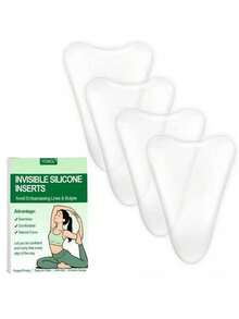 2/1pc Reusable Intimate Protection Pads, Women's Silicone Leak-Proof, Suitable For Yoga, Swimming, Leggings, Sports Wear And Bikini, Effectively Covers Intimate Areas - Multicolor - View 1