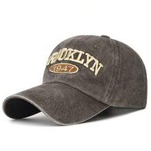 1件裝 Brooklyn 帽，復古 Brooklyn 1947 水洗軟頂棒球帽，中性款 - 彩色 - 查看 11