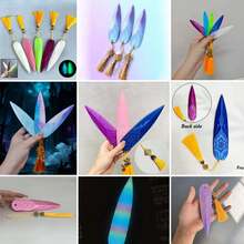 1件 Zoey's Daggers 道具，樹脂雕刻裝飾，Cosplay 道具，桌面裝飾，完美禮物，生日禮物，禮物 - 彩色 - 查看 19