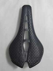 1pc Bicycle 3D Honeycomb Shock-Absorbing Saddle, Hollow Breathable Racing Grade Seat, Comfortable Road Bike Riding Gear, Suitable For Road/Mountain Bike Riding Gear - Multicolor - View 11