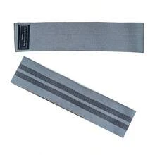 1pc Elastic Resistance Band, Fitness Pull Band, Gym Accessory, Sports Home Workout Resistance Band - Grey Tones - View 13