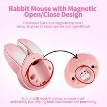 MOFii I Bean Max 2.4G Wireless Keyboard And Mouse Combo, Retro Round Keycaps Silent Set, Macaron Color Portable Office Peripherals, Batteries Not Included - View 4