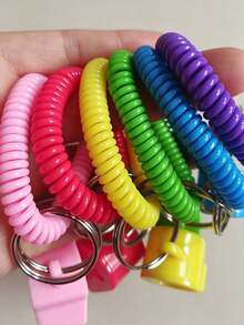 Colorful Rainbow High-Decibel Outdoor Whistle, Ultra-Loud Outdoor Rescue Survival Whistle, Adventure Hiking Referee Whistle - Upgraded Version - View 5