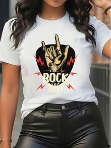 Women T-Shirts - 白色 - 查看 1