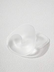Transparent Triangle Bra Pads, Invisible Seamless Lightweight Comfortable, Reusable, Suitable For Bras, Bikinis, Swimwear - Cute Cup - View 2