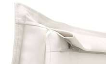 Dmora Alistair - Letto Singolo, 95x205 cm Bianco, Contenitore Made in Italy - Bianco - Visualizzare 7