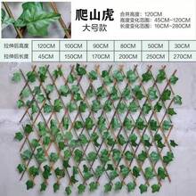 Limited Time Discount Retractable Faux Greenery Hedge Fence, Artificial Ivy Grape Maple Leaf Expandable Wooden Trellis Privacy Shield For Balcony Railing Outdoor Fence Garden Terrace Wall Decoration - Fence - View 13