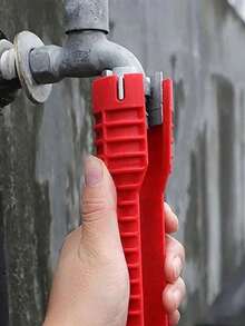 3pcs 5-In-1 Sink Faucet Wrench, Toilet Tank And Bathroom Pipe Repair Tool - View 7
