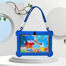 yesido 4GB RAM + 64GB ROM / 7-Inch Tablet / Quad-Core 1.3GHz / Android 13 MTK8321 / 1280x800 HD IPS Screen / 2MP+5MP Camera / 4000mAh Battery / WiFi, Parental Control, Education, Games / ABS Plastic + Silicone, Educational Tablet - Blue - View 8