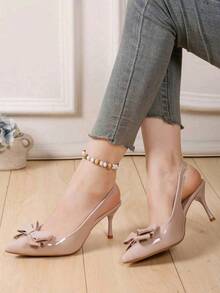 Women Pumps - Apricot - View 4