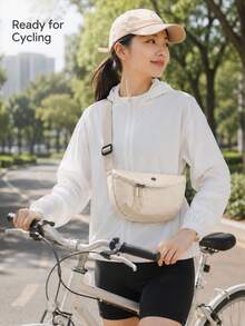 Glowmode Slim Running Cycling Sports Waist Bag Fitness Phone Storage Pouch - MultiWarna - View 5